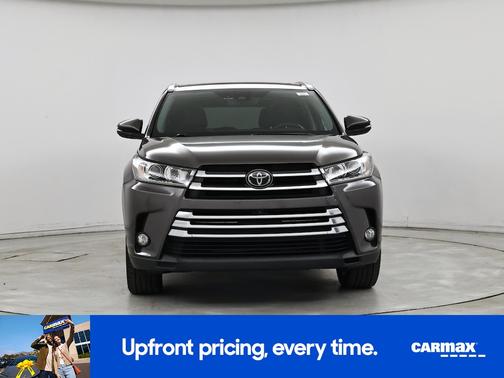 Gray 2017 Toyota Highlander Limited Platinum