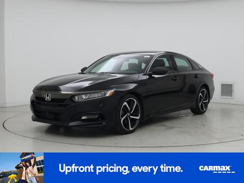 Black 2018 Honda Accord Sport