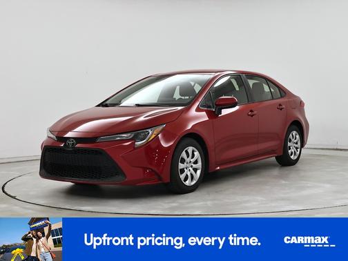 Red 2021 Toyota Corolla LE