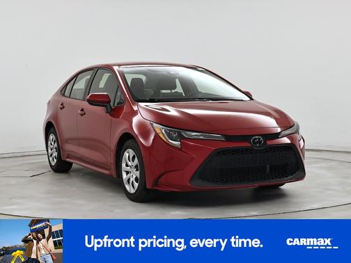 Red 2021 Toyota Corolla LE