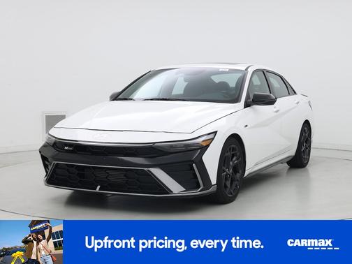 White 2024 Hyundai ELANTRA N Line