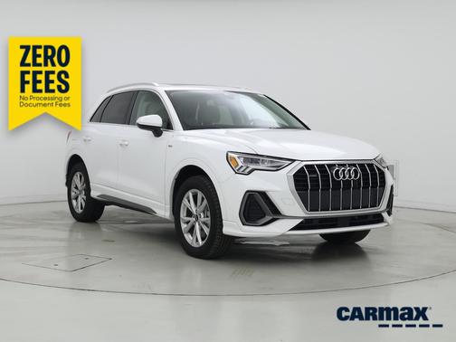 White 2024 Audi Q3 S-Line Premium