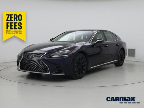 Blue 2019 Lexus LS 500