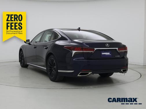 Blue 2019 Lexus LS 500