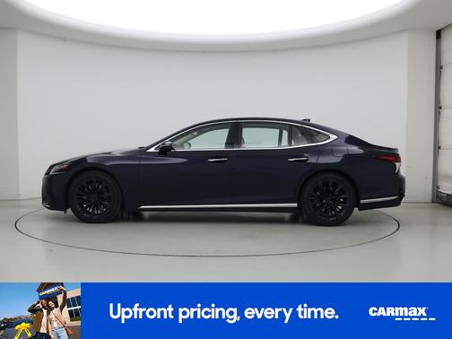 Blue 2019 Lexus LS 500
