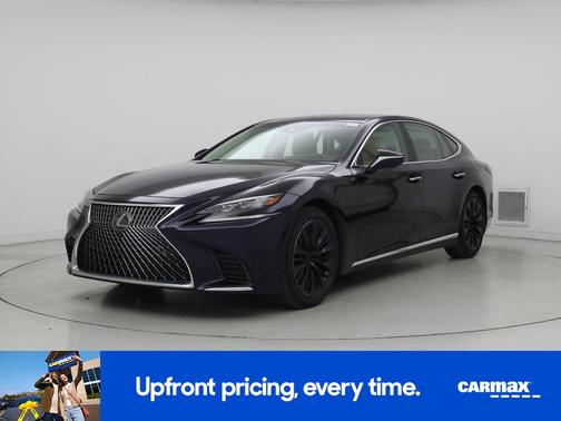 Blue 2019 Lexus LS 500