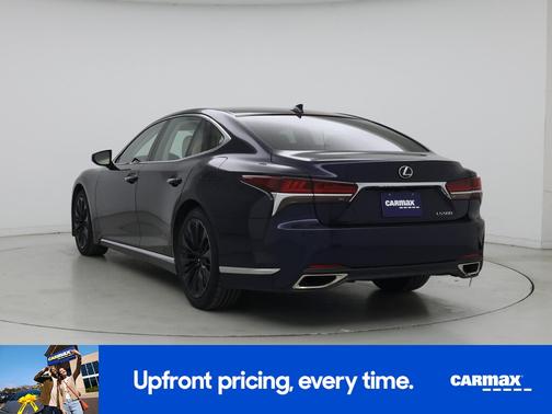 Blue 2019 Lexus LS 500
