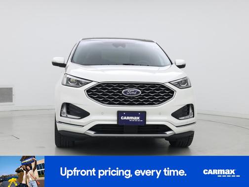 White 2021 Ford Edge Titanium