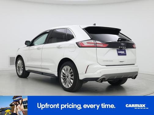 White 2021 Ford Edge Titanium