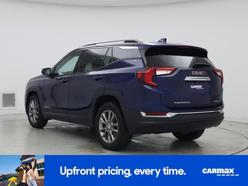 Blue 2022 GMC Terrain SLT