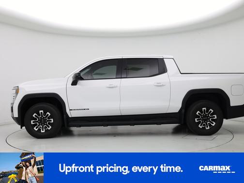 White 2026 GMC Sierra EV Extended Range Elevation