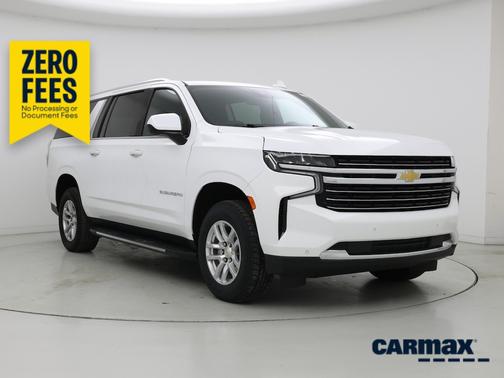 White 2024 Chevrolet Suburban LT