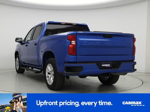 Blue 2022 Chevrolet Silverado 1500 Custom