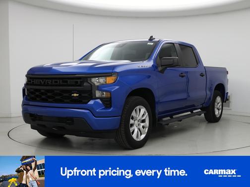 Blue 2022 Chevrolet Silverado 1500 Custom