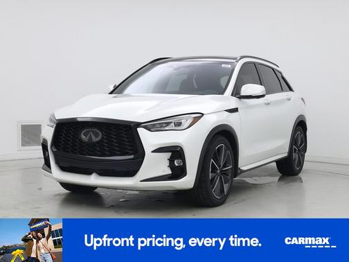 White 2023 INFINITI QX50 Sport
