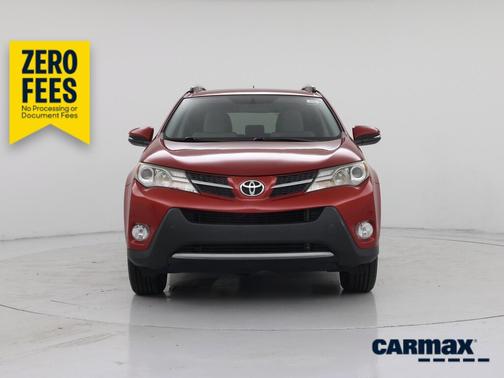 Red 2015 Toyota RAV4 XLE