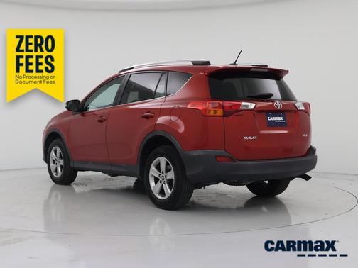 Red 2015 Toyota RAV4 XLE