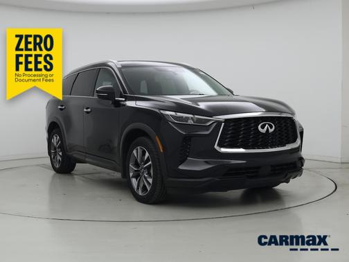 Black 2023 INFINITI QX60 Luxe