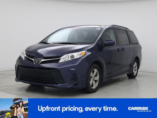 Blue 2020 Toyota Sienna LE