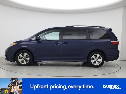 Blue 2020 Toyota Sienna LE