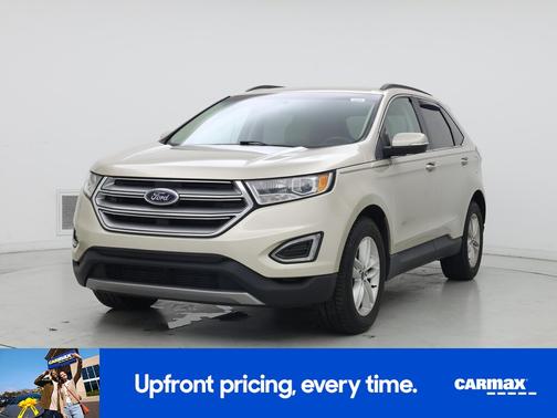 Tan 2017 Ford Edge SEL