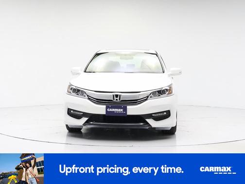 White 2016 Honda Accord EX-L