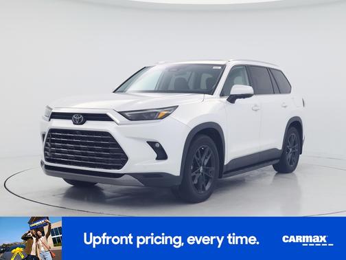 White 2024 Toyota Grand Highlander Platinum