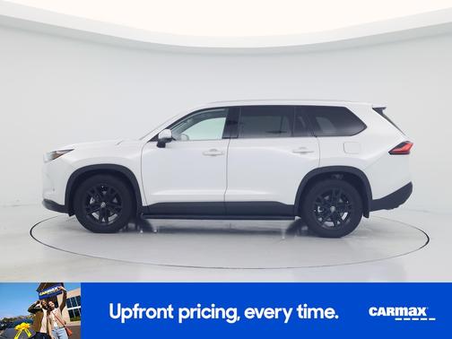 White 2024 Toyota Grand Highlander Platinum