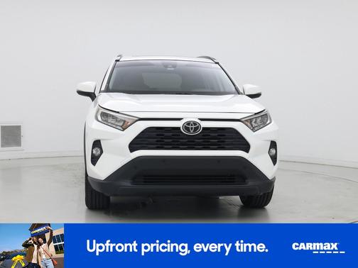 White 2019 Toyota RAV4 XLE Premium