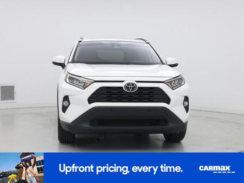 White 2019 Toyota RAV4 XLE Premium
