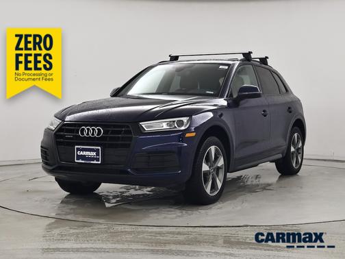 Blue 2020 Audi Q5 Titanium Premium