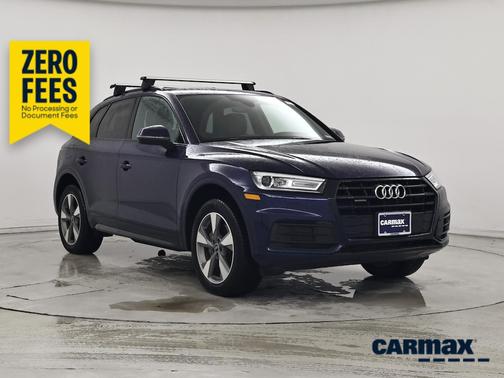 Blue 2020 Audi Q5 Titanium Premium