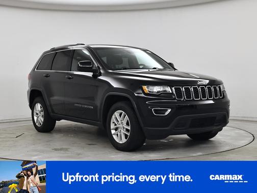 Black 2017 Jeep Grand Cherokee Laredo E