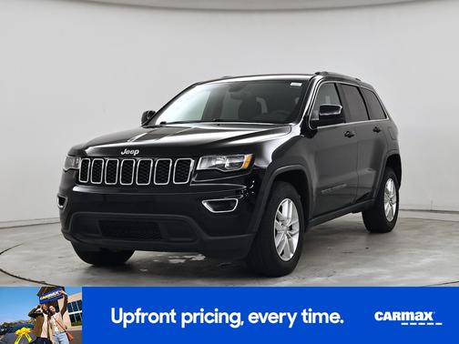 Black 2017 Jeep Grand Cherokee Laredo E
