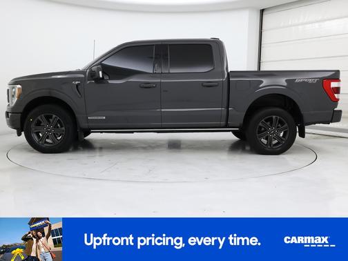 Gray 2021 Ford F-150 Lariat