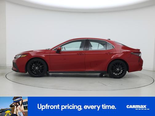 Red 2022 Toyota Camry XSE