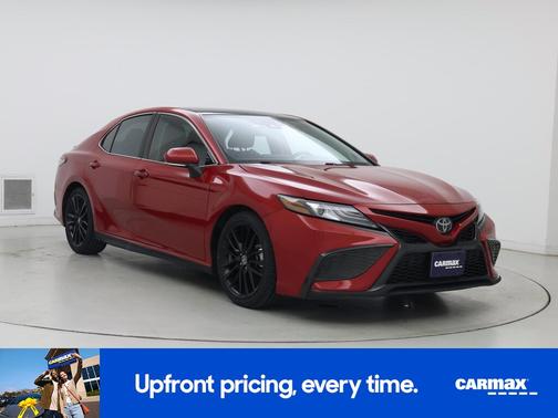 Red 2022 Toyota Camry XSE