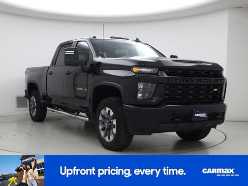 Black 2022 Chevrolet Silverado 2500 Custom