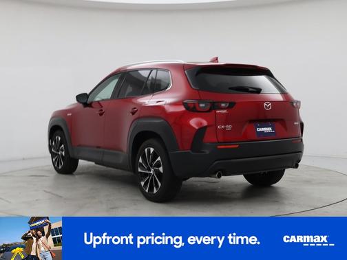 Red 2025 Mazda CX-50 Hybrid Premium Plus