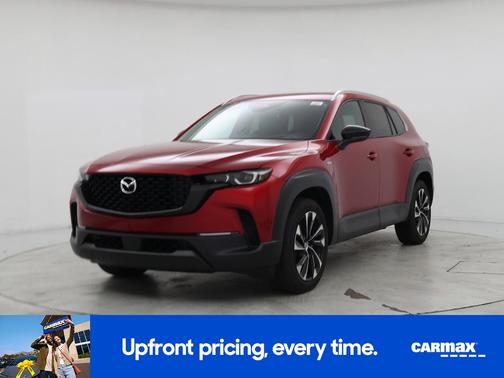 Red 2025 Mazda CX-50 Hybrid Premium Plus