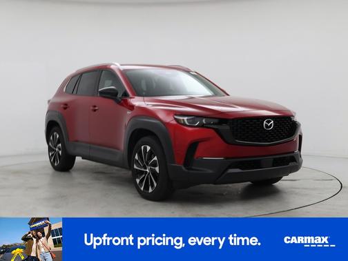 Red 2025 Mazda CX-50 Hybrid Premium Plus