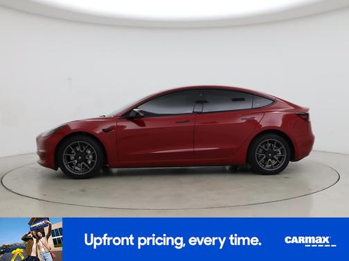 Red 2023 Tesla Model 3