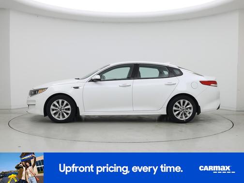 White 2017 Kia Optima EX