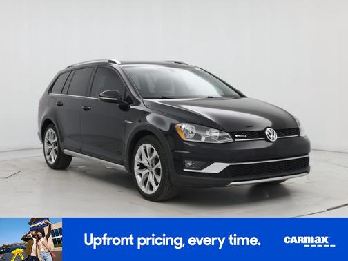 Black 2017 Volkswagen Golf Alltrack SEL