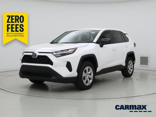 White 2025 Toyota RAV4 LE