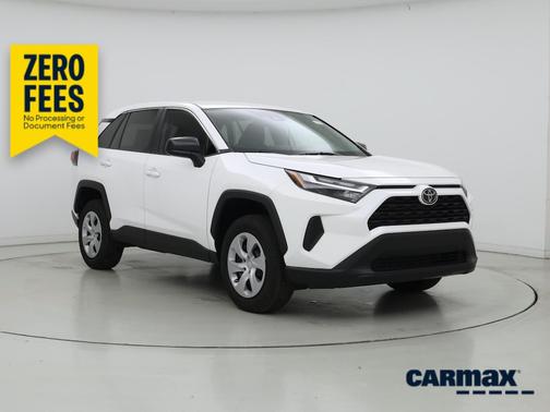White 2025 Toyota RAV4 LE