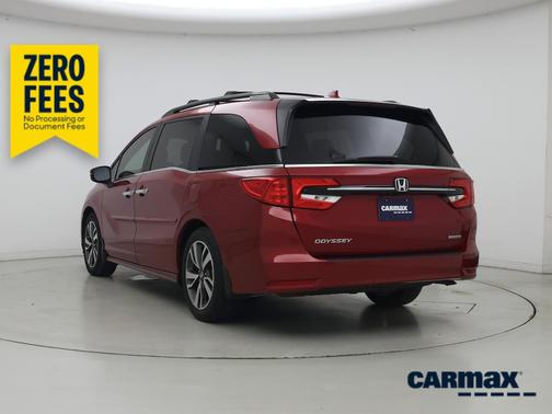 Red 2022 Honda Odyssey Touring