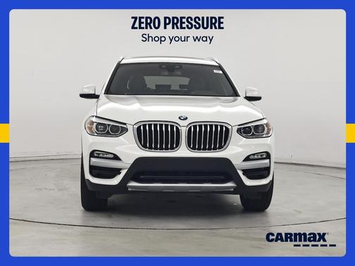 White 2019 BMW X3 XDrive30i