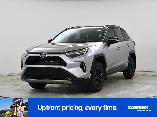 Silver 2024 Toyota RAV4 Hybrid XSE