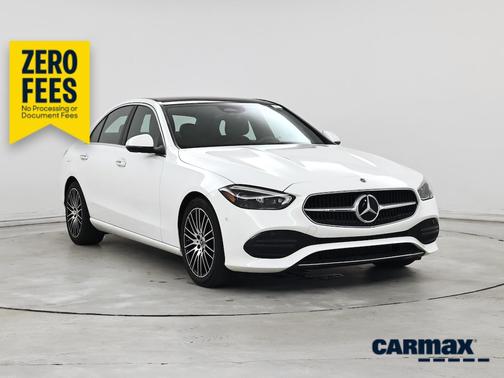 White 2023 Mercedes-Benz C-Class